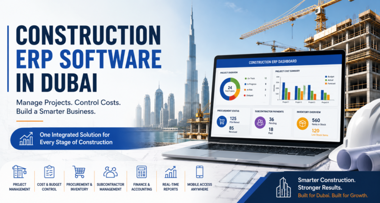 Construction ERP Software in Dubai